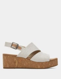 Toms Canvas Buckle Wedge Sandals 15 Toms Canvas Buckle Wedge Sandals -Cyberjammies Store canvas buckle wedge sandals 5
