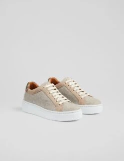 Canvas Lace Up Platform Trainers -Cyberjammies Store canvas lace up platform trainers 4