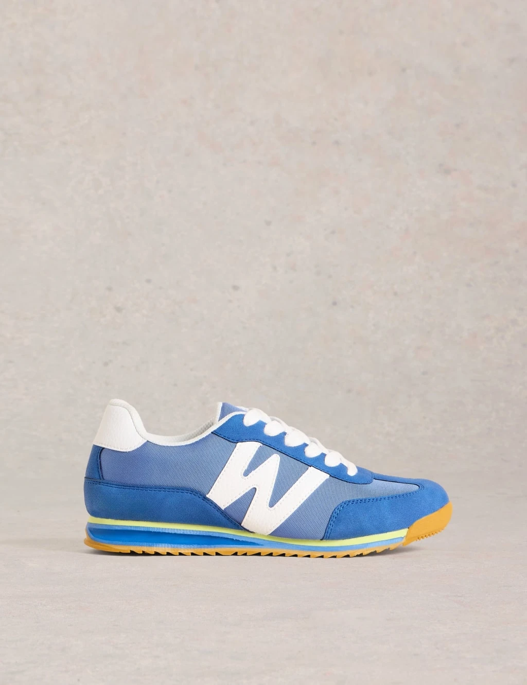 WHITE STUFF Canvas Lace Up Side Detail Trainers 10 WHITE STUFF Canvas Lace Up Side Detail Trainers - Image 10