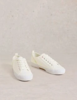 WHITE STUFF Canvas Trainers -Cyberjammies Store canvas trainers 4