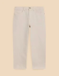 WHITE STUFF Charlie Mid Rise Straight Leg Cropped Jeans -Cyberjammies Store charlie mid rise straight leg cropped jeans 11