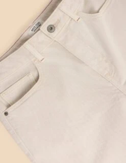 WHITE STUFF Charlie Mid Rise Straight Leg Cropped Jeans -Cyberjammies Store charlie mid rise straight leg cropped jeans 7