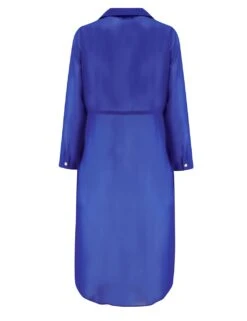 Pour Moi Chiffon Tie Waist Midaxi Beach Shirt -Cyberjammies Store chiffon tie waist midaxi beach shirt 5