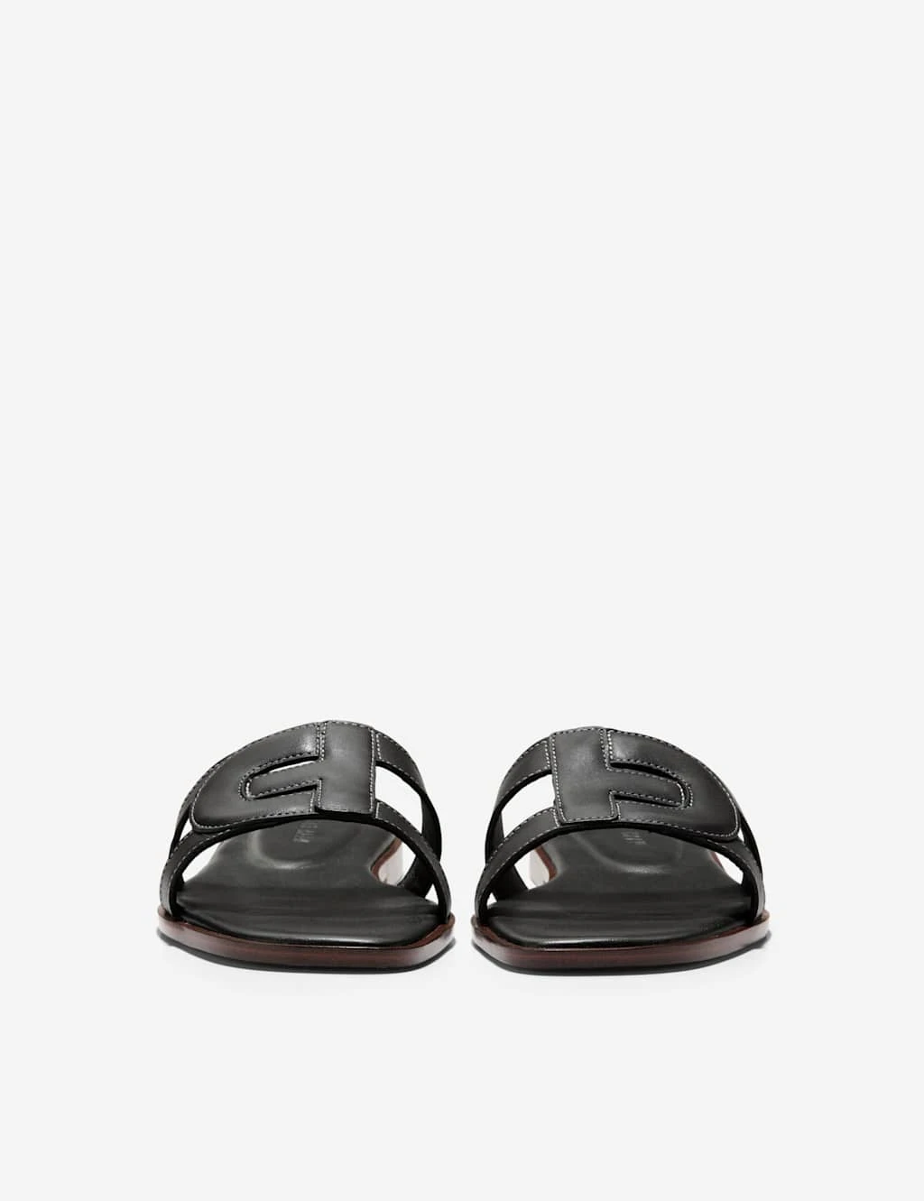 Cole Haan Chrisee Leather Flat Square Toe Sliders 11 Cole Haan Chrisee Leather Flat Square Toe Sliders - Image 11