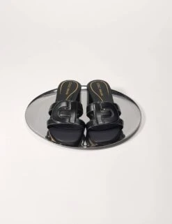 Cole Haan Chrisee Leather Flat Square Toe Sliders 28 Cole Haan Chrisee Leather Flat Square Toe Sliders -Cyberjammies Store chrisee leather flat square toe sliders 8