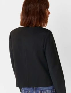 Whistles Collarless Short Jacket 22 Whistles Collarless Short Jacket -Cyberjammies Store collarless short jacket 10