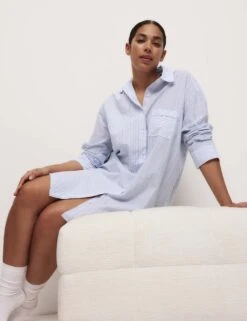 Cool Comfort™ Striped Nightdress -Cyberjammies Store cool comfort striped nightdress 6