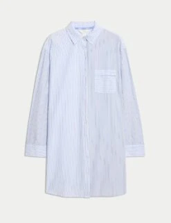 Cool Comfort™ Striped Nightdress -Cyberjammies Store cool comfort striped nightdress 9