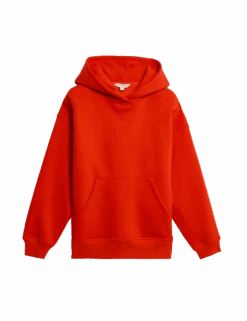 Cotton Blend Relaxed Hoodie -Cyberjammies Store cotton blend relaxed hoodie 1