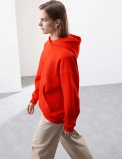 Cotton Blend Relaxed Hoodie -Cyberjammies Store cotton blend relaxed hoodie 13