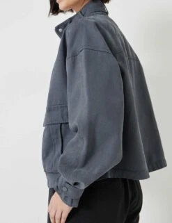 Cotton Blend Relaxed Utility Jacket -Cyberjammies Store cotton blend relaxed utility jacket 10