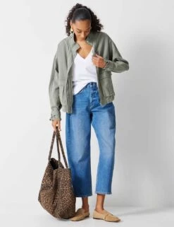 Cotton Blend Relaxed Utility Jacket -Cyberjammies Store cotton blend relaxed utility jacket 16