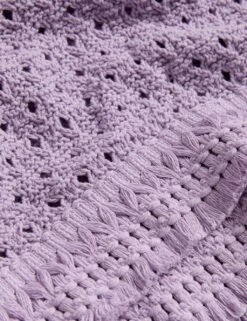 Cotton Blend Textured Crew Neck Fringe Jumper -Cyberjammies Store cotton blend textured crew neck fringe jumper 10