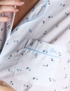 Cotton Floral Print Short Pyjama Set -Cyberjammies Store cotton floral print short pyjama set 7