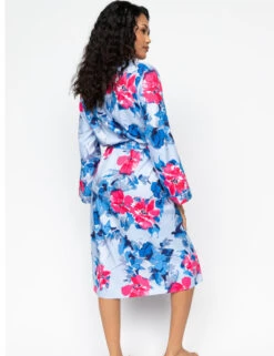 Cyberjammies Cotton Modal Floral Dressing Gown -Cyberjammies Store cotton modal floral dressing gown 5