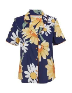 Cyberjammies Cotton Modal Floral Pyjama Top -Cyberjammies Store cotton modal floral pyjama top 4