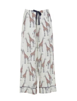 Cyberjammies Cotton Modal Giraffe Print Pyjama Bottoms -Cyberjammies Store cotton modal giraffe print pyjama bottoms 6