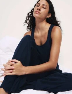 Cotton Modal Scallop Edge Ribbed Pyjama Set -Cyberjammies Store cotton modal scallop edge ribbed pyjama set 14