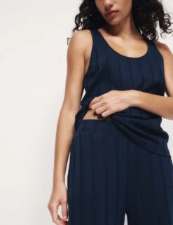 Cotton Modal Scallop Edge Ribbed Pyjama Set -Cyberjammies Store cotton modal scallop edge ribbed pyjama set 15