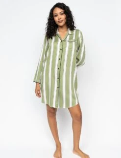 Cyberjammies Cotton Modal Striped Nightshirt -Cyberjammies Store cotton modal striped nightshirt 7