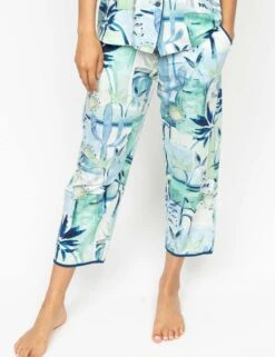 Cyberjammies Cotton Modal Tropical Cropped Pyjama Bottoms -Cyberjammies Store cotton modal tropical cropped pyjama bottoms 5