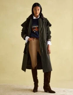 Joules Cotton Rich Coat -Cyberjammies Store cotton rich coat 11