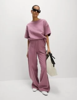 Cotton Rich Crew Neck Cropped Sweatshirt -Cyberjammies Store cotton rich crew neck sweatshirt 9