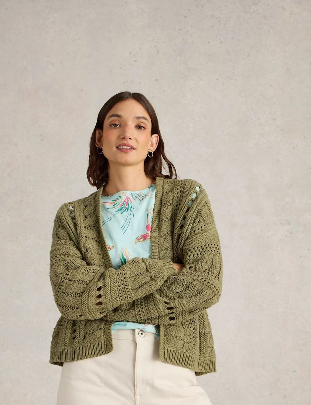 WHITE STUFF Cotton Rich Cardigan 9 WHITE STUFF Cotton Rich Cardigan - Image 9