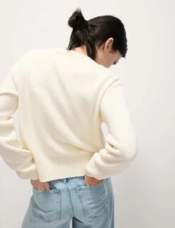 Cotton Rich Embellished Crew Neck Cardigan -Cyberjammies Store cotton rich embellished crew neck cardigan 11