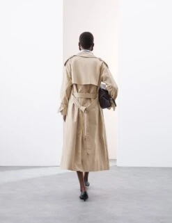 Cotton Rich Longline Trench Coat -Cyberjammies Store cotton rich longline trench coat 13