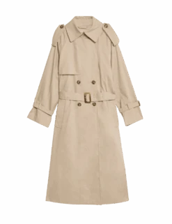 Cotton Rich Longline Trench Coat -Cyberjammies Store cotton rich longline trench coat