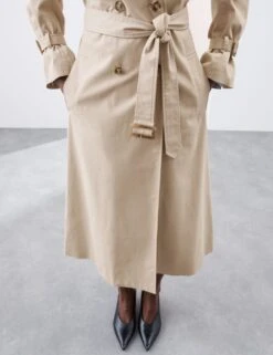 Cotton Rich Longline Trench Coat -Cyberjammies Store cotton rich longline trench coat 9
