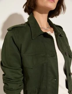 Cotton Rich Longline Utility Jacket -Cyberjammies Store cotton rich longline utility jacket 12