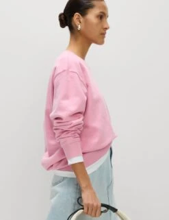 Cotton Rich Oversized Longline Sweatshirt -Cyberjammies Store cotton rich oversized longline sweatshirt 7