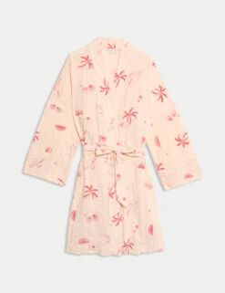 Cotton Rich Seersucker Shell Print Wrap -Cyberjammies Store cotton rich seersucker shell print wrap 12