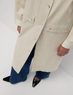 Cotton Rich Stormwear™ Longline Mac 30 Cotton Rich Stormwear™ Longline Mac -Cyberjammies Store cotton rich stormwear longline mac 12