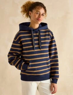 Joules Cotton Rich Striped Hoodie -Cyberjammies Store cotton rich striped hoodie 6
