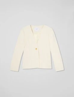 Cotton Rich Tweed Single Breasted Jacket -Cyberjammies Store cotton rich tweed single breasted jacket 6