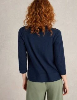 WHITE STUFF Cotton Rich V-Neck Cardigan -Cyberjammies Store cotton rich v neck cardigan 9