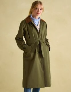 Joules Cotton Rich Waterproof Belted Trench Coat -Cyberjammies Store cotton rich waterproof belted trench coat 11