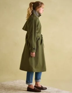 Joules Cotton Rich Waterproof Belted Trench Coat -Cyberjammies Store cotton rich waterproof belted trench coat 9