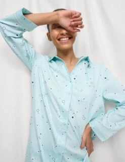 Cotton Sateen Eid Print Nightshirt 24 Cotton Sateen Eid Print Nightshirt -Cyberjammies Store cotton sateen eid print nightshirt 10