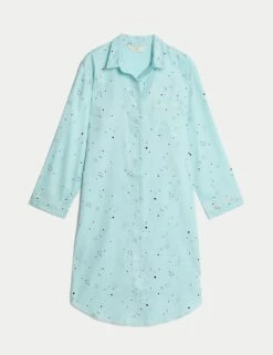 Cotton Sateen Eid Print Nightshirt 25 Cotton Sateen Eid Print Nightshirt -Cyberjammies Store cotton sateen eid print nightshirt 11