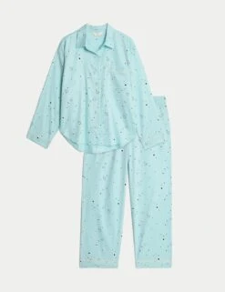 Cotton Sateen Eid Printed Pyjama Set -Cyberjammies Store cotton sateen printed pyjama set 6