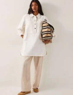 MONSOON Denim Collared Mini Shirt Dress 20 MONSOON Denim Collared Mini Shirt Dress -Cyberjammies Store denim collared mini shirt dress 8