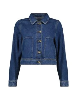 Denim Cropped Jacket 18 Denim Cropped Jacket -Cyberjammies Store denim cropped jacket 8