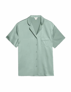 Dream Satin™ Revere Pyjama Top -Cyberjammies Store dream satin revere pyjama top