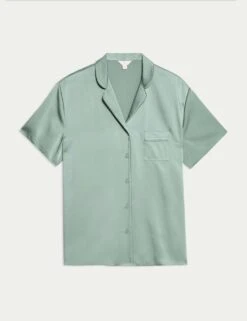 Dream Satin™ Revere Pyjama Top -Cyberjammies Store dream satin revere pyjama top 4