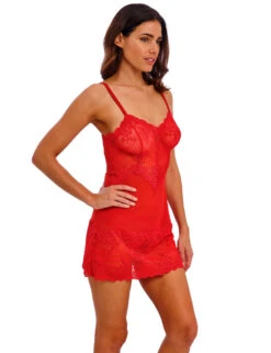 Wacoal Embrace Strappy Lace Chemise -Cyberjammies Store embrace strappy lace chemise 5