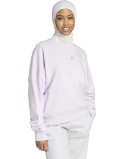 ADIDAS Essentials Small Logo Feel Cozy Sweatshirt -Cyberjammies Store essentials small logo feel cozy sweatshirt 10